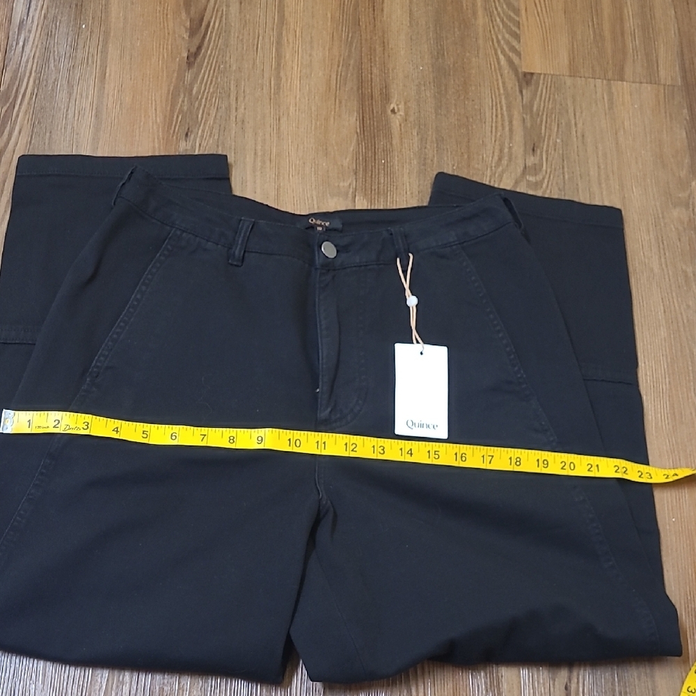 Quince women's Classic Black Chinos - Picture 5 of 10